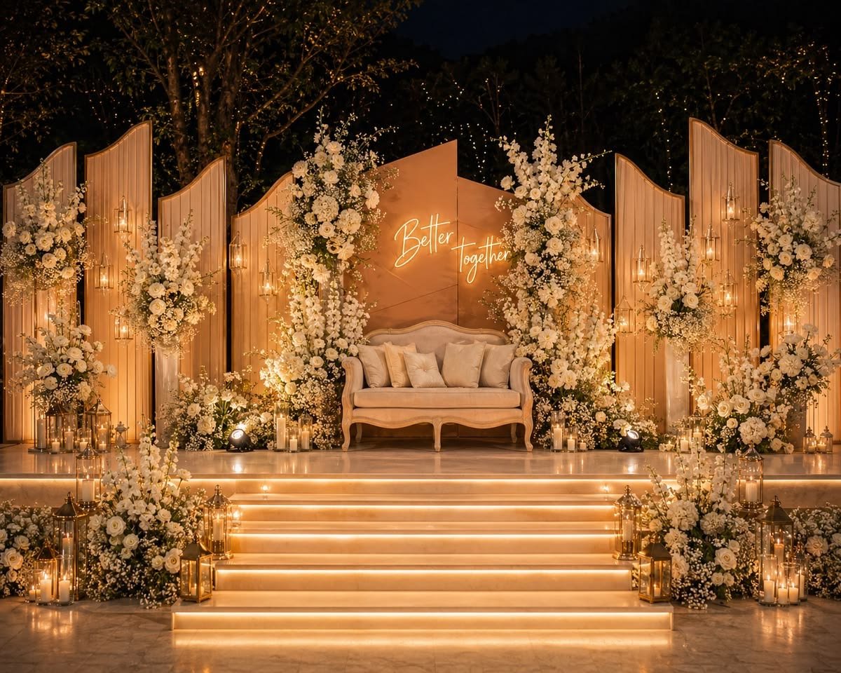 Prani Decor Wedding Stage Decoration