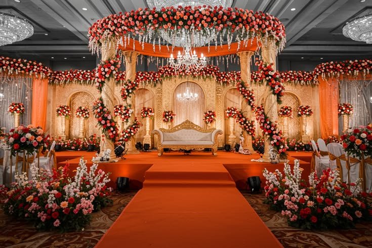 Grand Wedding & Reception Decor