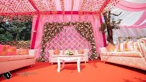 Sophisticated Reception Backdrop
